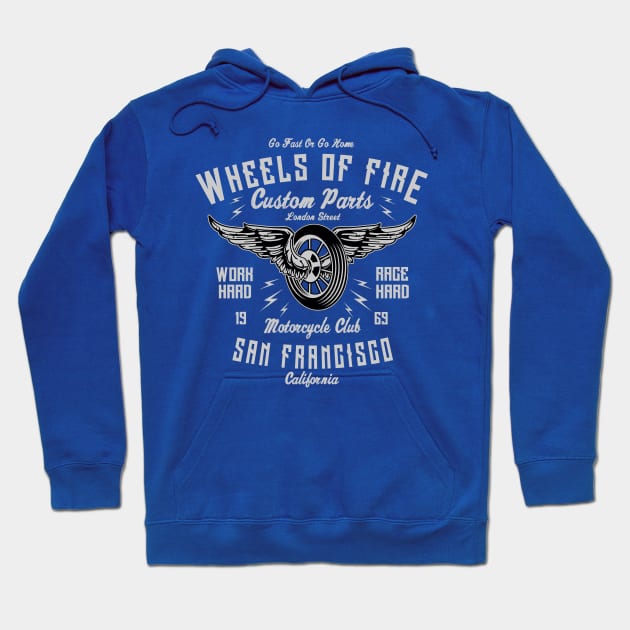 Wheel of Fire Hoodie by lionkingdesign